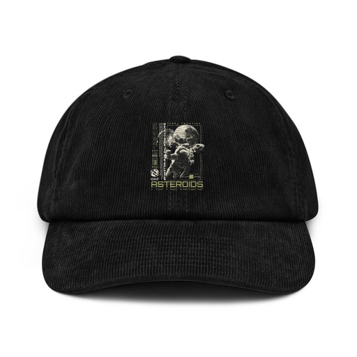 [ID: 532-G106] Asteroids Corduroy Hat