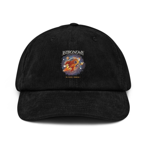[ID: 532-G111] Astronomy in Every Thread Corduroy Hat