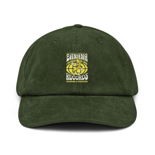[ID: 532-G136] Banana Records - Comic Character Corduroy Hat