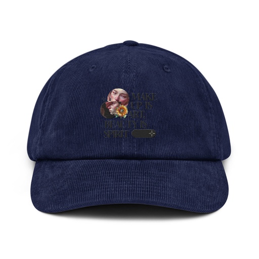 [ID: 532-G174] Beauty is Spirit Corduroy Hat