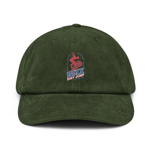 [ID: 532-G244] BMX Dirt Jump - Extreme Sports Corduroy Hat