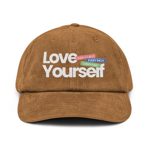 [ID: 532-G246] Body Positivity Corduroy Hat