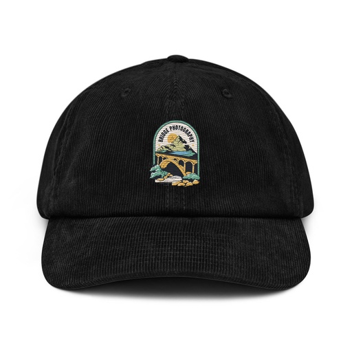 [ID: 532-G285] Bridge Photography - Scenic Corduroy Hat