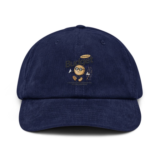 [ID: 532-G294] Budget Corduroy Hat