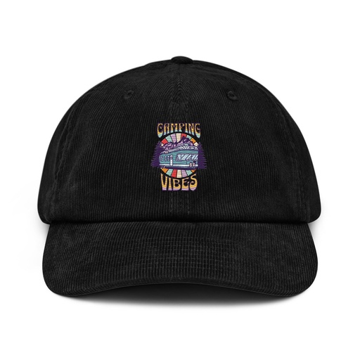 [ID: 532-G327] Camping Vibes Corduroy Hat