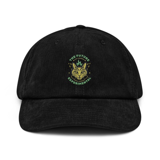 [ID: 532-G337] Cat Kingdom Berlin - Animal Corduroy Hat
