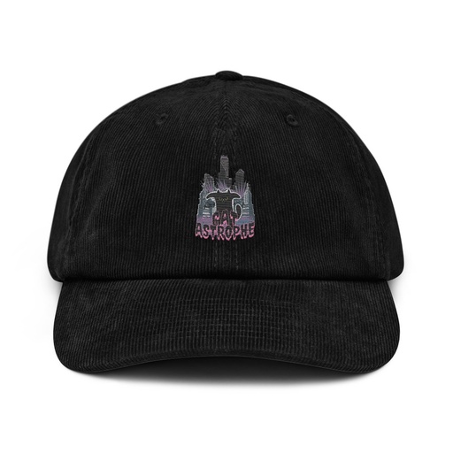 [ID: 532-G340] cat-astrophe Corduroy Hat
