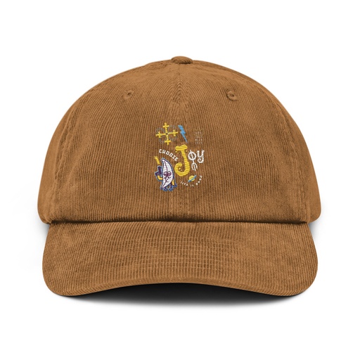 [ID: 532-G373] Choose Joy Corduroy Hat