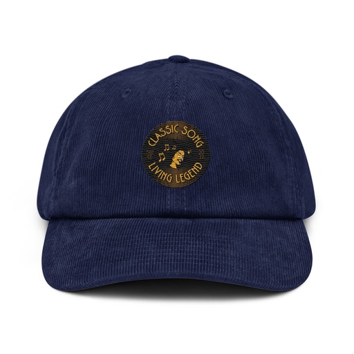 [ID: 532-G385] Classic Song - Music Record Corduroy Hat