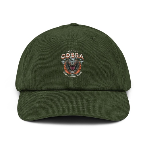 [ID: 532-G390] Cobra Power - Sports Corduroy Hat