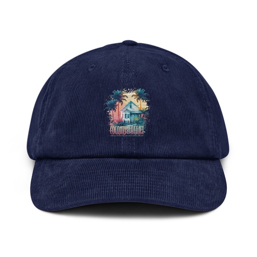 [ID: 532-G391] Coconut Cottage Corduroy Hat