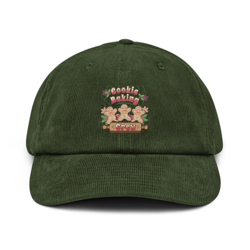 [ID: 532-G415] Cookie Baking Crew Corduroy Hat