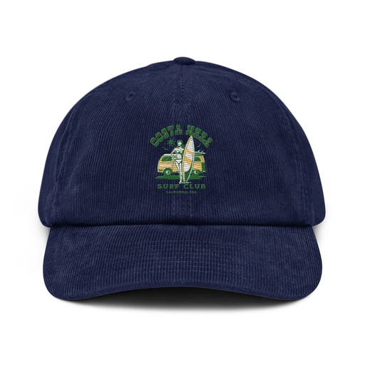 [ID: 532-G425] Costa Mesa Surf Club - Campervan Corduroy Hat