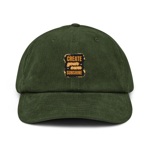 [ID: 532-G432] Create your own Sunshine Corduroy Hat