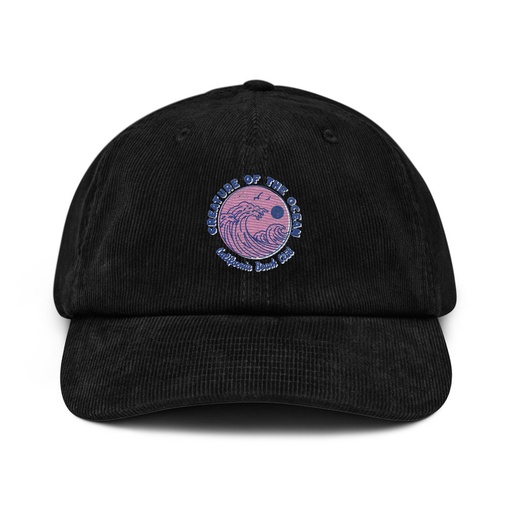 [ID: 532-G435] Creature of the Ocean Corduroy Hat
