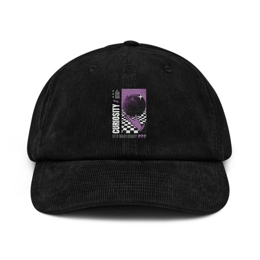 [ID: 532-G442] Curiosity Streetwear Corduroy Hat