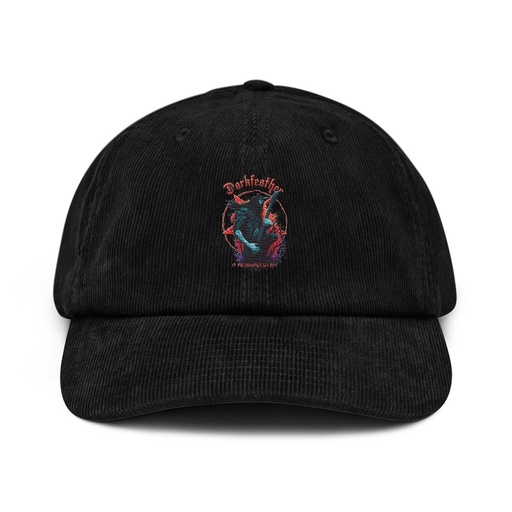 [ID: 532-G468] DARKFEATHER Corduroy Hat