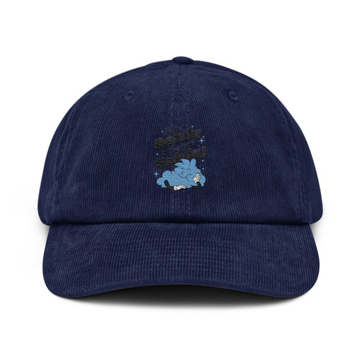[ID: 532-G485] Delulu is the Solulu! - Typographic Cartoon Streetwear Corduroy Hat