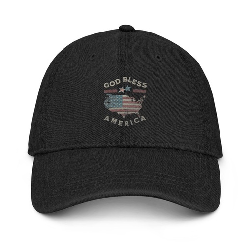 [ID: 463-G60] America - Land Of The Free Denim Hat