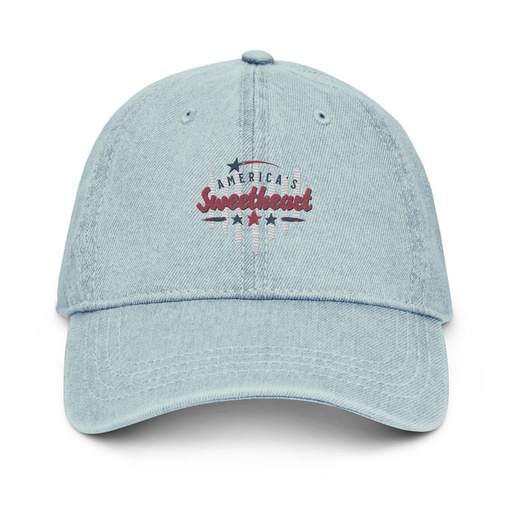 [ID: 463-G62] America's Sweetheart Denim Hat