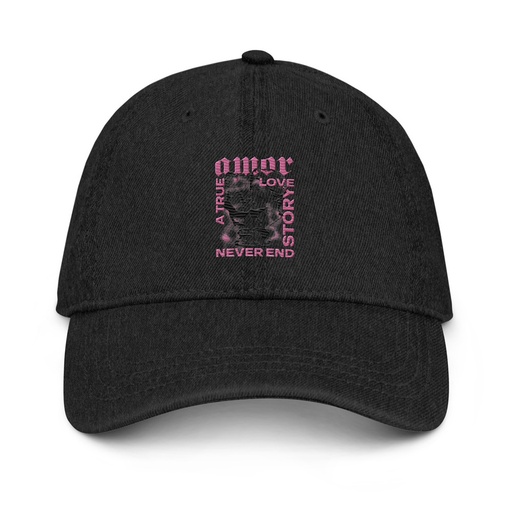 [ID: 463-G77] Amor Denim Hat