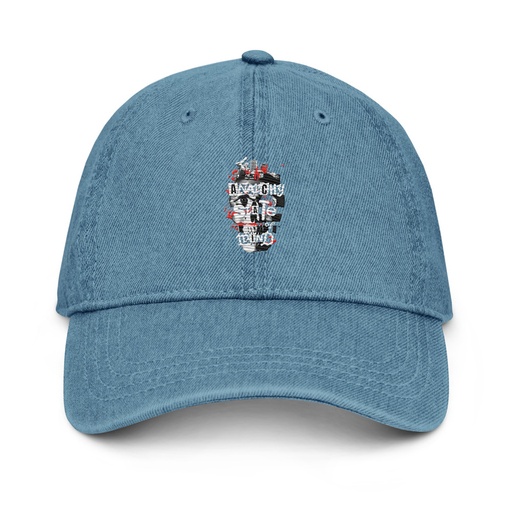 [ID: 463-G79] Anarchy State of Mind Denim Hat