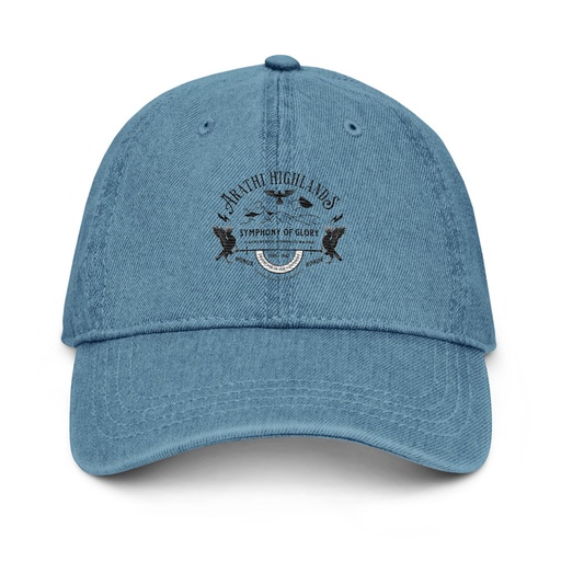 [ID: 463-G98] Arathi Honor Badge - Veteran Denim Hat