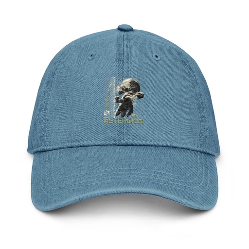 [ID: 463-G106] Asteroids Denim Hat