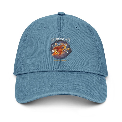[ID: 463-G111] Astronomy in Every Thread Denim Hat