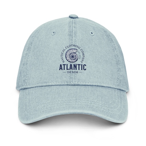 [ID: 463-G113] Atlantic Denim - Nautical Denim Hat