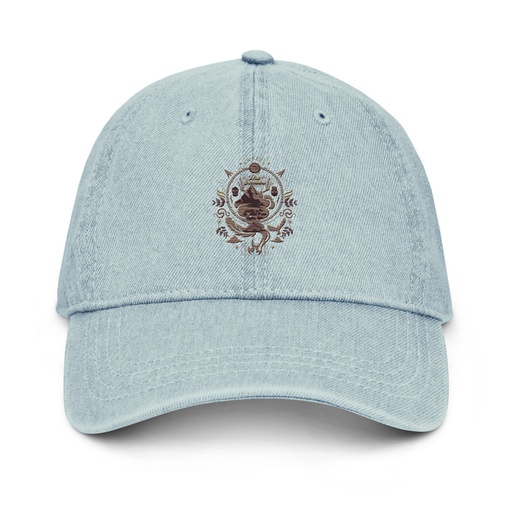[ID: 463-G119] Awaken The Senses - Coffee Beans Denim Hat