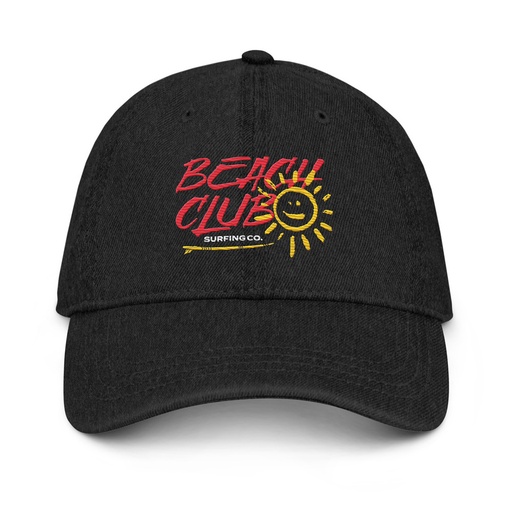 [ID: 463-G165] Beach Club Denim Hat
