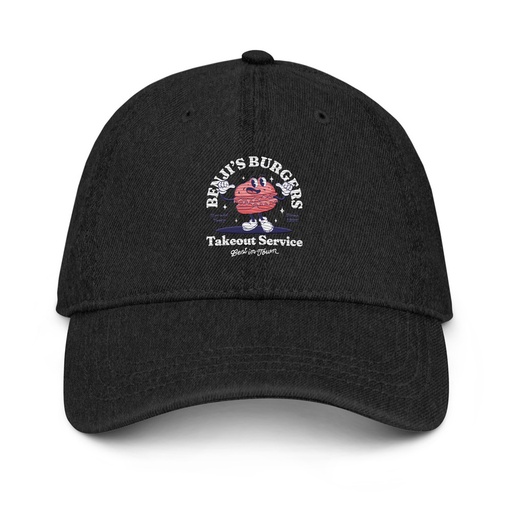 [ID: 463-G182] Benji's Burgers - Fast Food Denim Hat