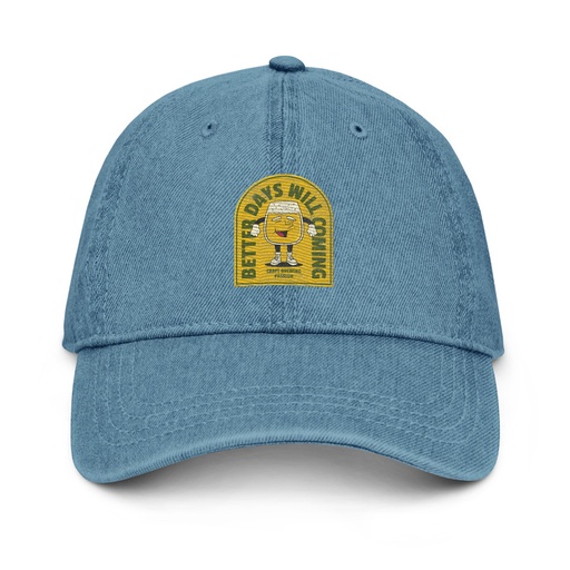 [ID: 463-G194] Better Days Will Coming Denim Hat