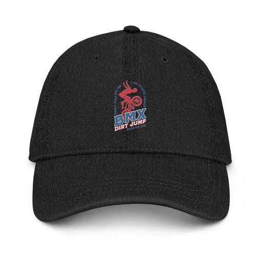 [ID: 463-G244] BMX Dirt Jump - Extreme Sports Denim Hat