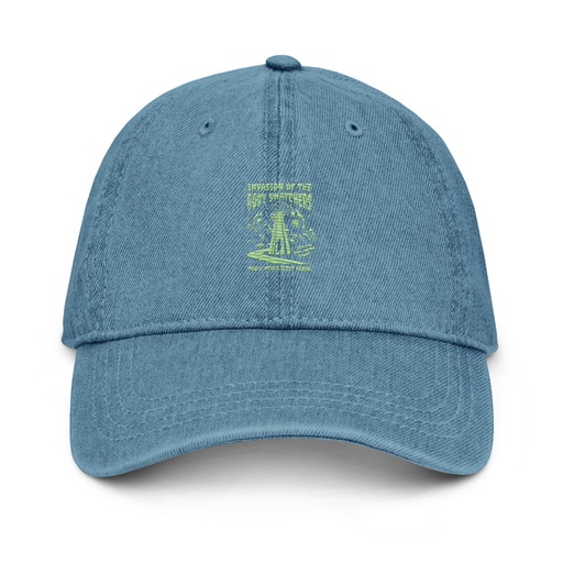 [ID: 463-G247] Body Snatchers - UFO Invasion Denim Hat