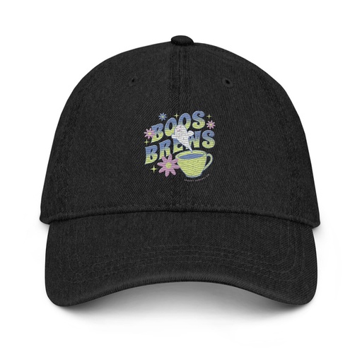 [ID: 463-G254] Boos + Brews - Halloween Denim Hat