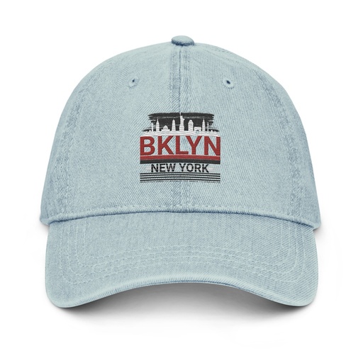[ID: 463-G289] Brooklyn -New York   Denim Hat