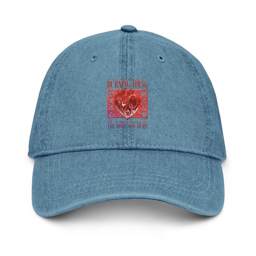 [ID: 463-G299] Burning Thing Denim Hat