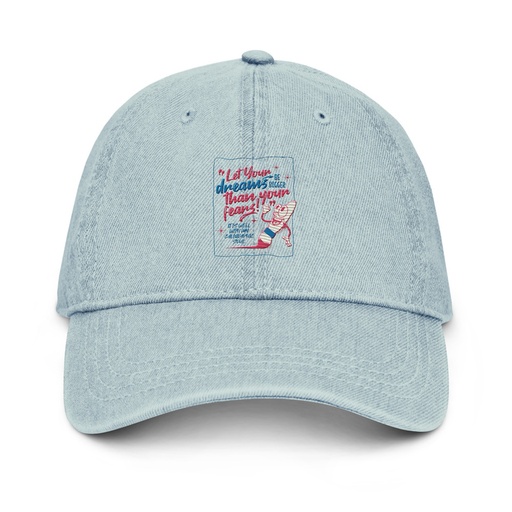 [ID: 463-G320] Calligraphic Soul Denim Hat