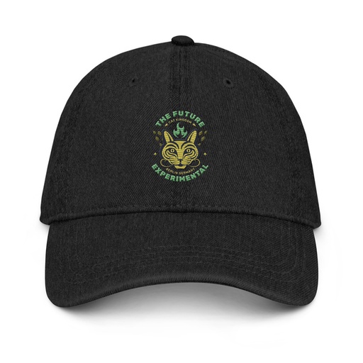 [ID: 463-G337] Cat Kingdom Berlin - Animal Denim Hat