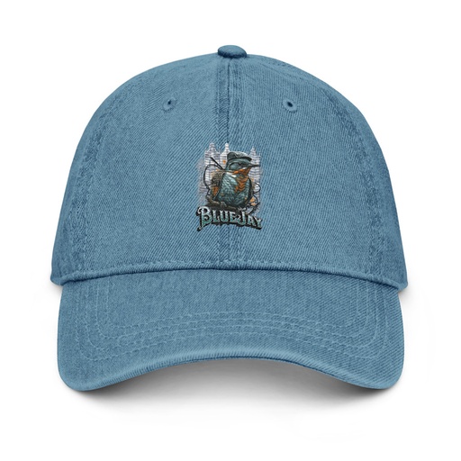 [ID: 463-G381] Classic Bird  Denim Hat