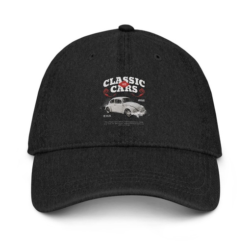 [ID: 463-G382] Classic Cars Denim Hat