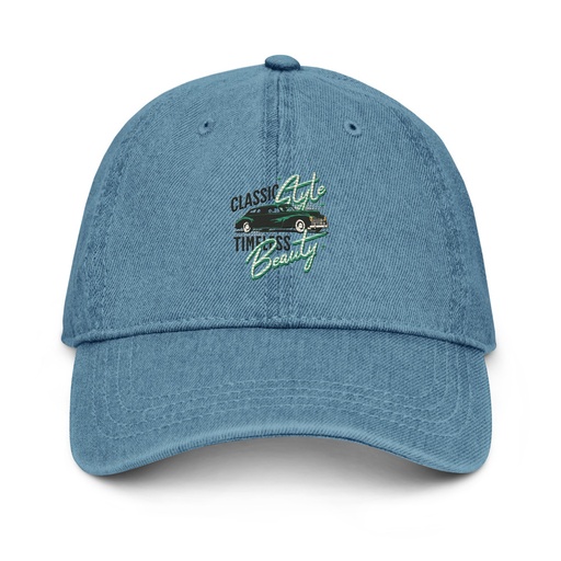 [ID: 463-G386] Classic Style Timeless Beauty Denim Hat