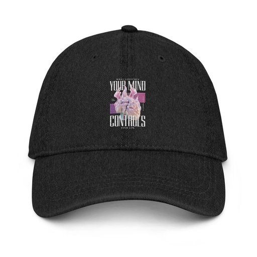[ID: 463-G414] Control your Mind Denim Hat
