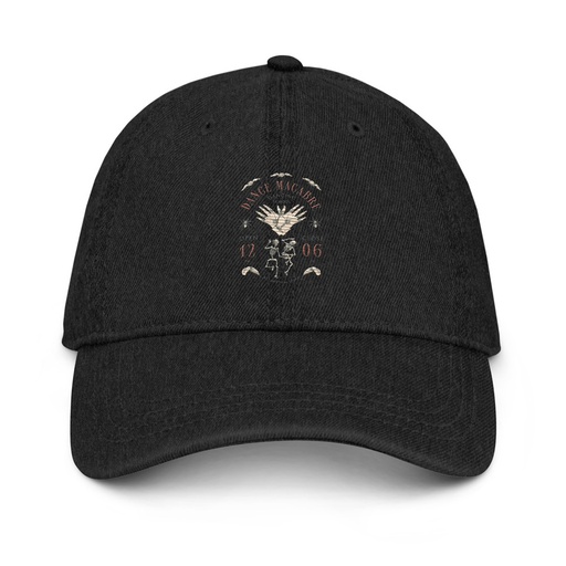 [ID: 463-G465] Dance Macabre - Dancing School Denim Hat