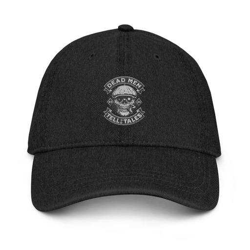 [ID: 463-G473] DEAD MEN TELL NO TALES Denim Hat
