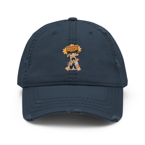 [ID: 396-G39] Alien Records  Distressed Dad Hat