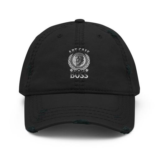 [ID: 396-G101] ART CAFE - BOSS Distressed Dad Hat