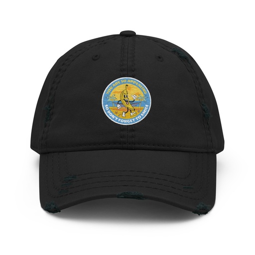 [ID: 396-G135] Banana project _-) Distressed Dad Hat